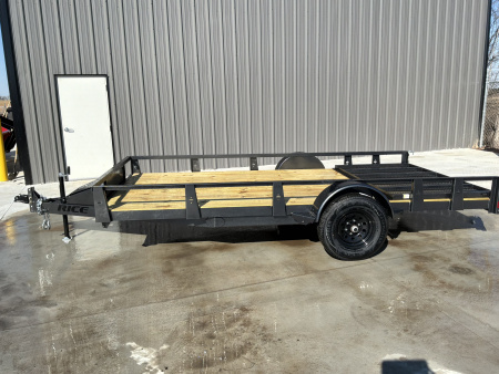 New 2026 Rice Trailers RSM8214 Utility Trailer