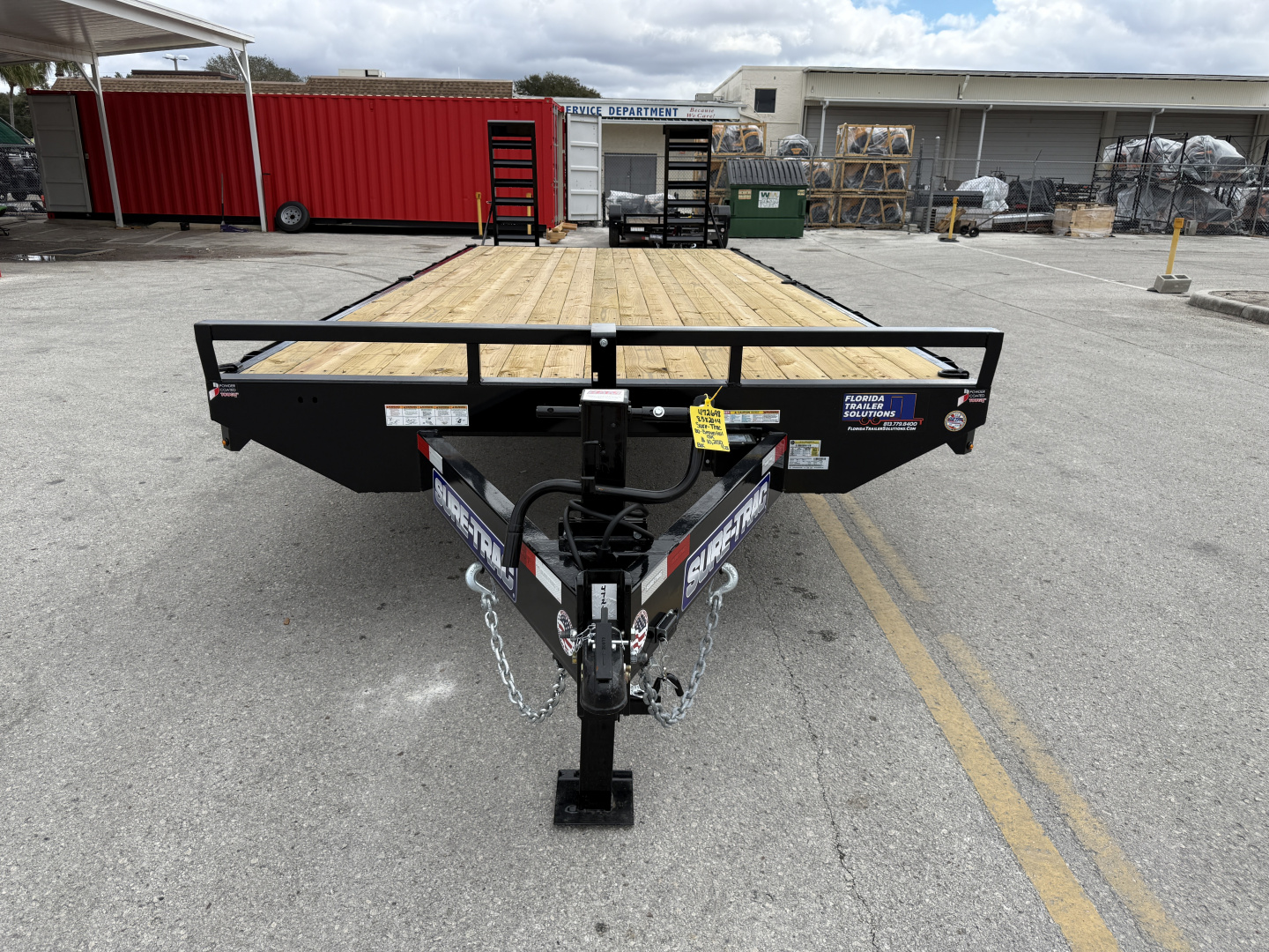 New 2026 Sure-Trac 8.5x20+4 15K Standard Duty Beavertail Deckover Trailer