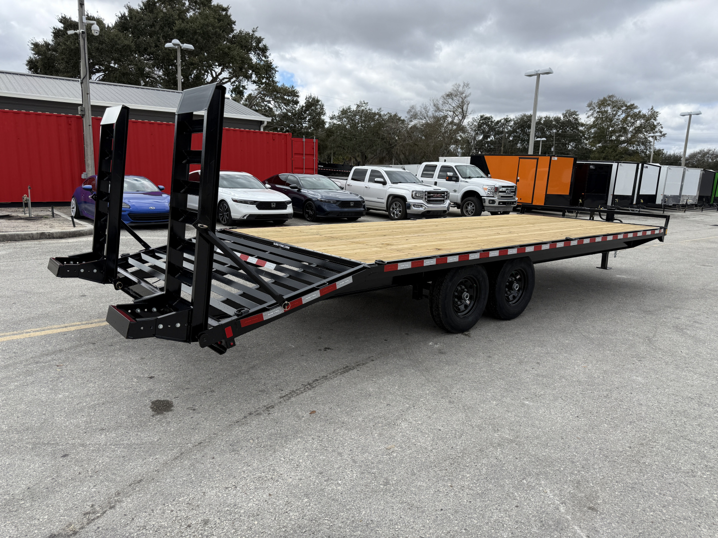 New 2026 Sure-Trac 8.5x20+4 15K Standard Duty Beavertail Deckover Trailer