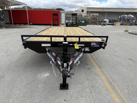 New 2026 Sure-Trac 8.5x20+4 15K Standard Duty Beavertail Deckover Trailer