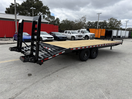 New 2026 Sure-Trac 8.5x20+4 15K Standard Duty Beavertail Deckover Trailer