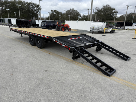 New 2026 Sure-Trac 8.5x20+4 15K Standard Duty Beavertail Deckover Trailer