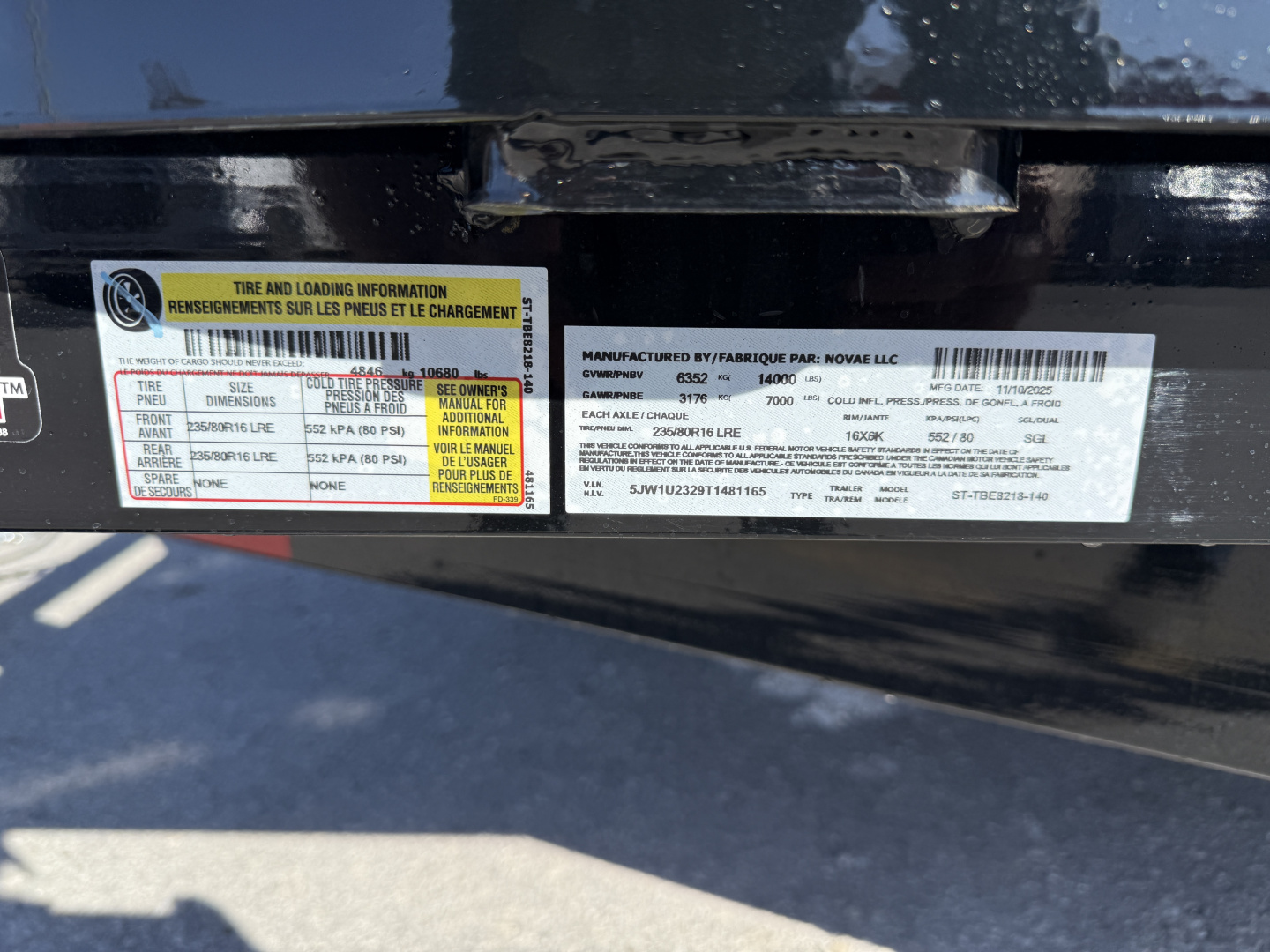 New 2026 Sure-Trac 7x18 Tilt Bed 14K Equipment Trailer