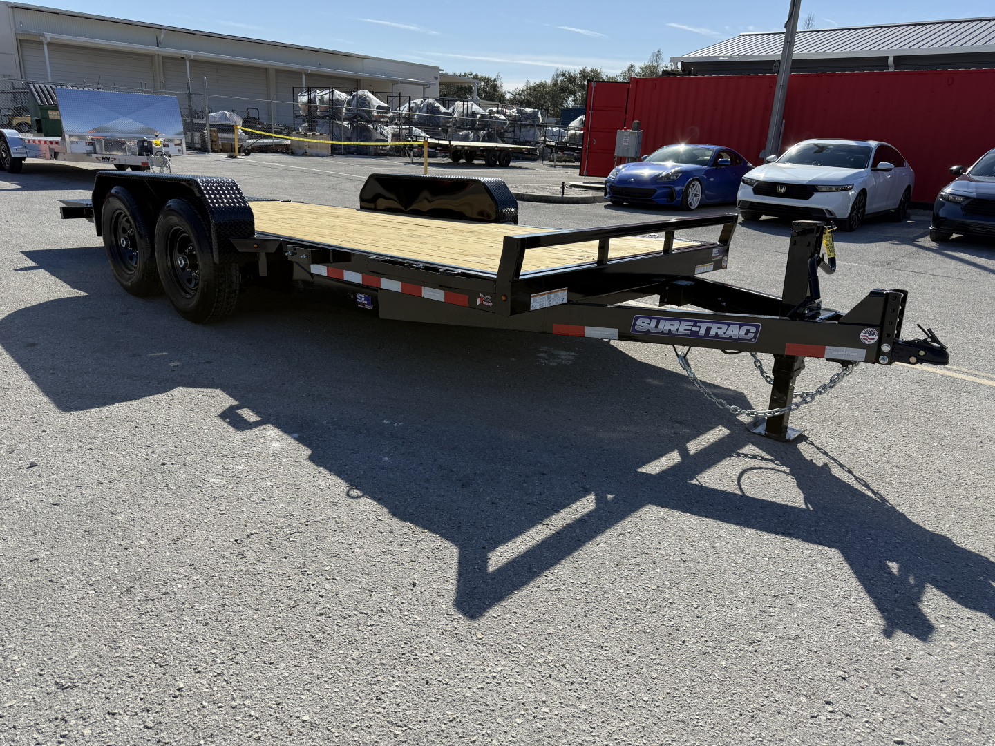 New 2026 Sure-Trac 7x18 Tilt Bed 14K Equipment Trailer