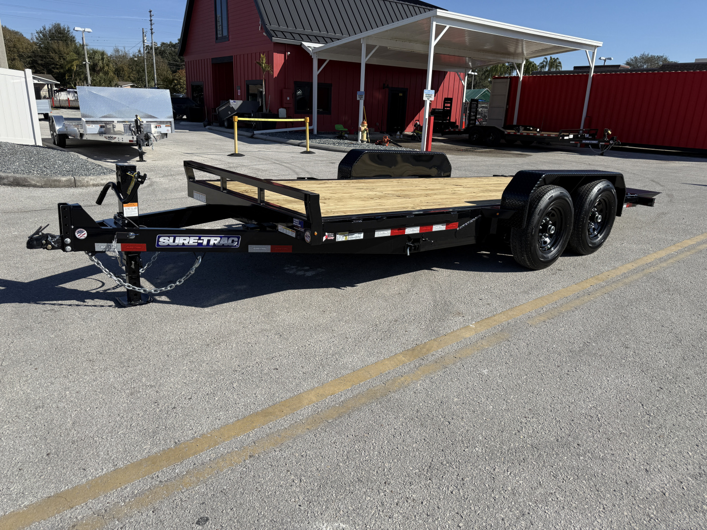 New 2026 Sure-Trac 7x18 Tilt Bed 14K Equipment Trailer