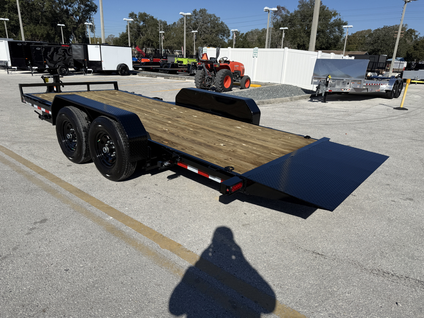 New 2026 Sure-Trac 7x18 Tilt Bed 14K Equipment Trailer