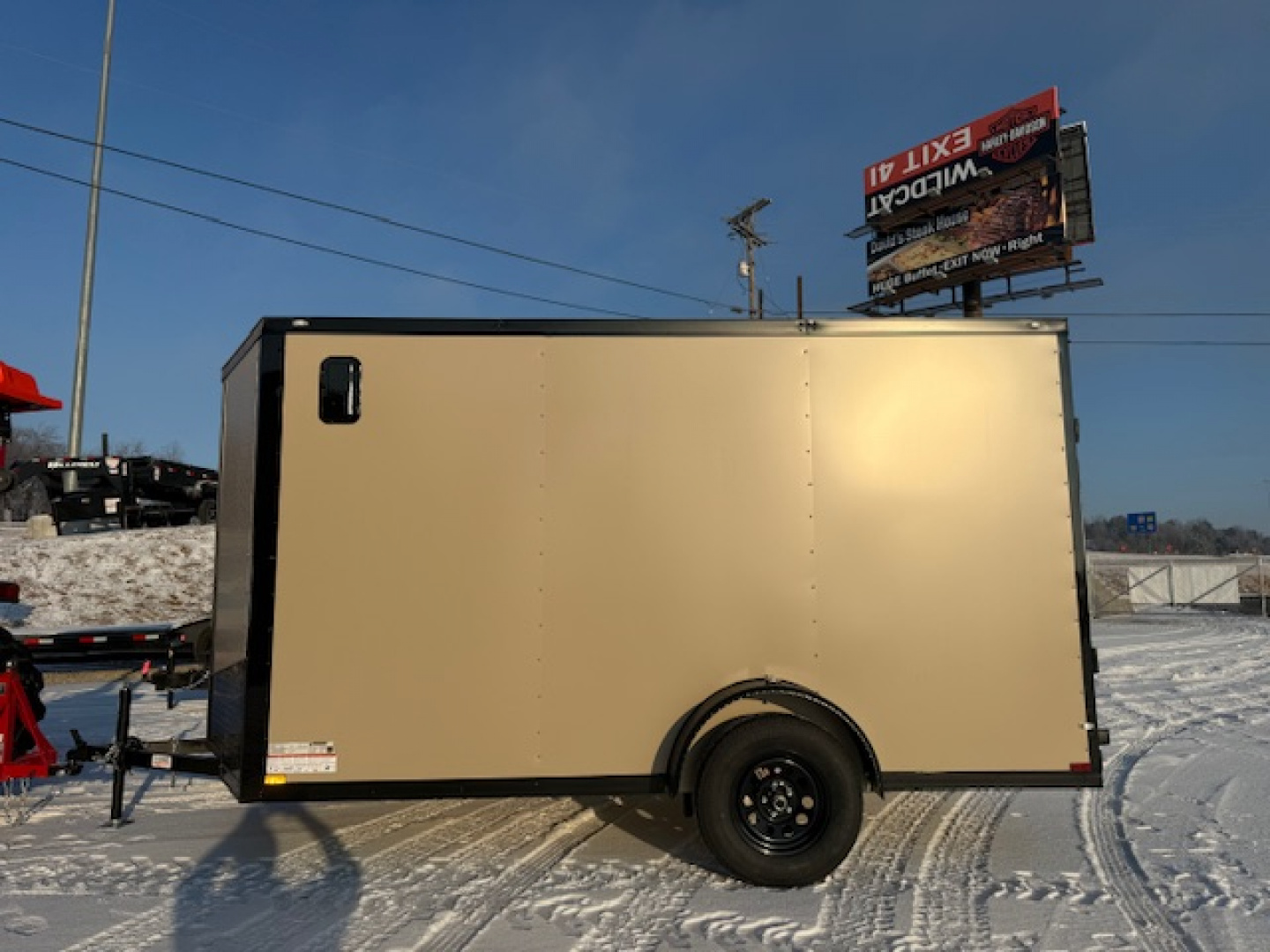 New 2026 Outlaw Trailers 6x12 SA Cargo / Enclosed Trailer