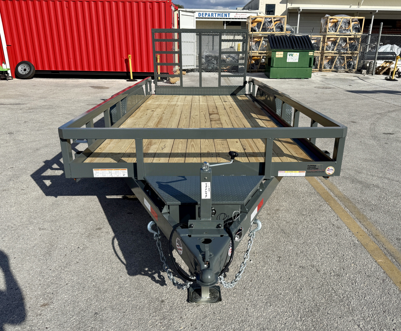 New 2026 Sure-Trac 7x16 10K Tube Top Utility Trailer