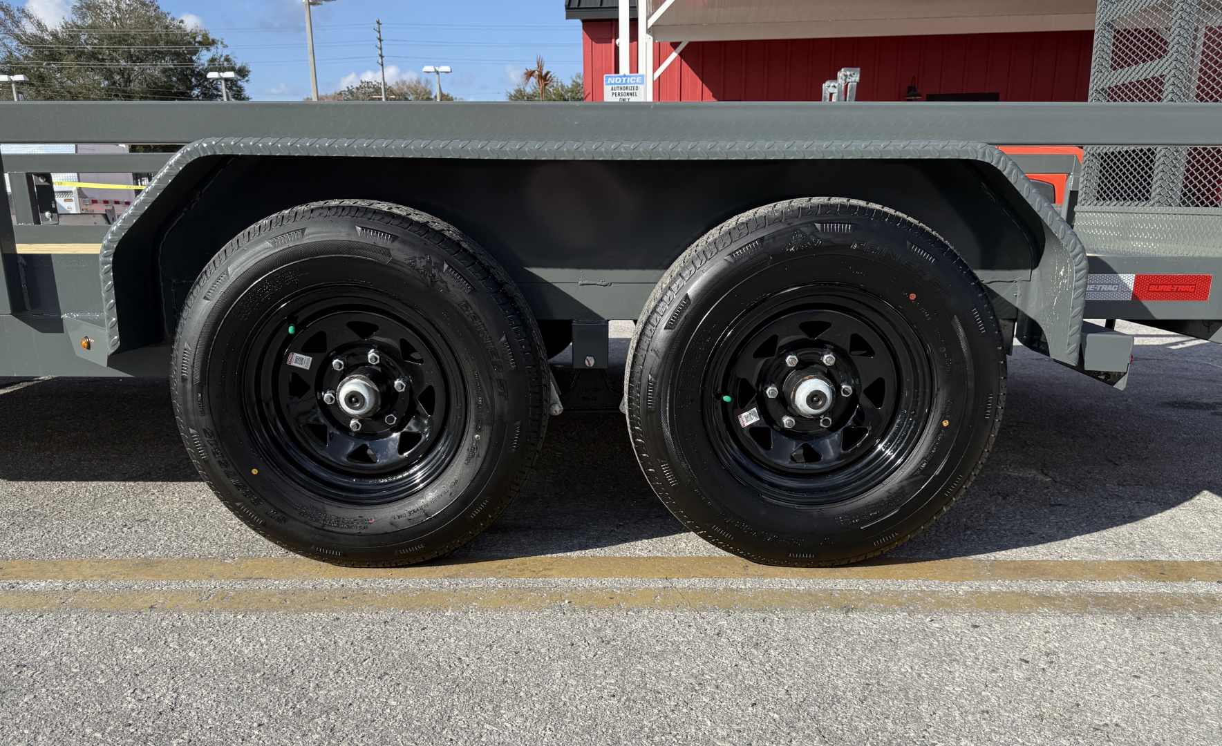 New 2026 Sure-Trac 7x16 10K Tube Top Utility Trailer