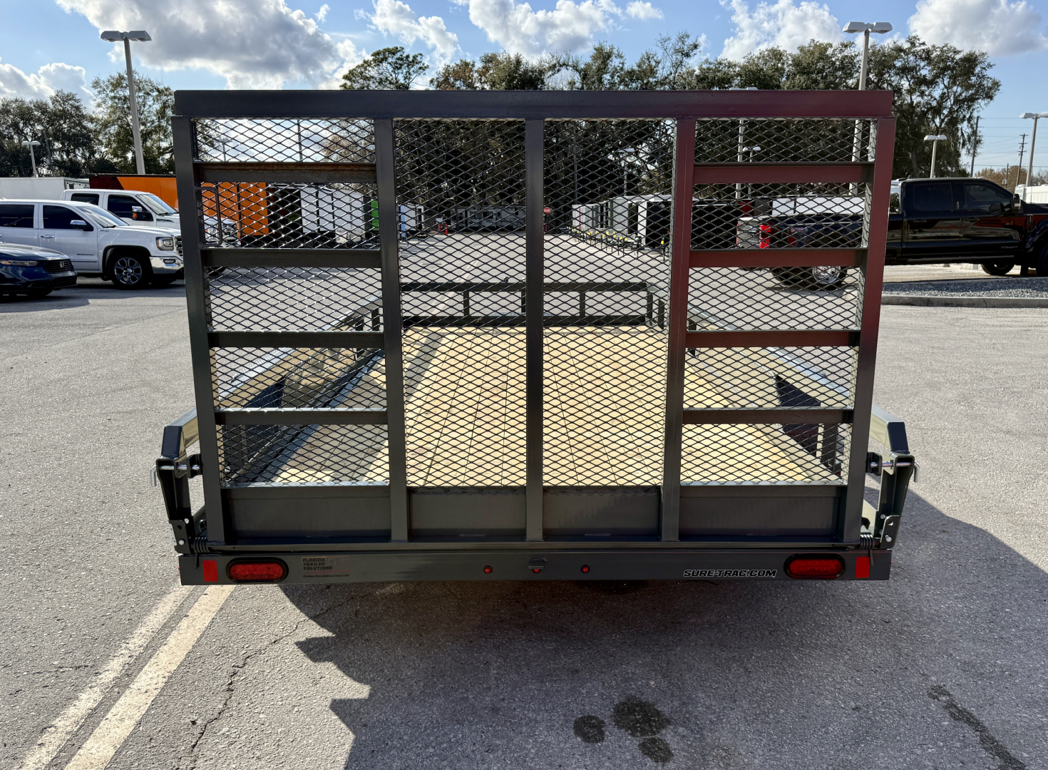 New 2026 Sure-Trac 7x16 10K Tube Top Utility Trailer