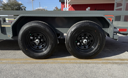 New 2026 Sure-Trac 7x16 10K Tube Top Utility Trailer