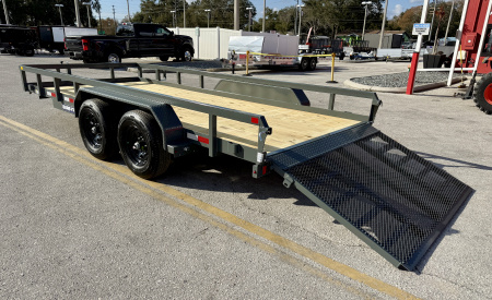 New 2026 Sure-Trac 7x16 10K Tube Top Utility Trailer