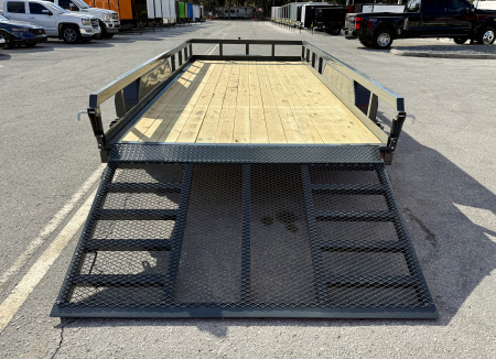 New 2026 Sure-Trac 7x16 10K Tube Top Utility Trailer