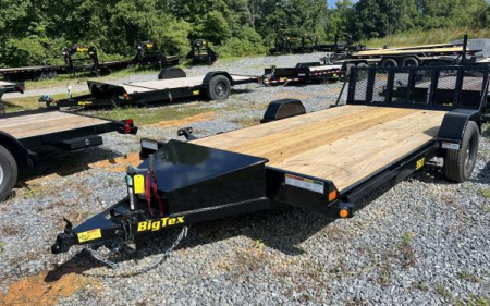 New Big Tex Trailers 35UT 2995# SA UT (7 x 14) BLACK  BI-FOLD RAMPGATE