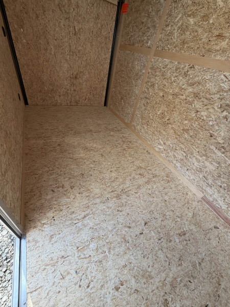 New 2026 CARGO MATE ENCLOSED EHW612SA-24 6X12 SA RAMP DOOR (GVW:2990)  SILVER FROST