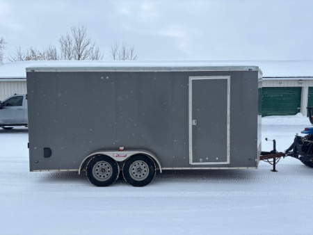 Used 2013 Octane 7x16 Cargo / Enclosed Trailer