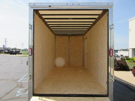 New 2026 Sure-Trac 7 x 16 STW8416TA-100 Cargo / Enclosed Trailer 10K / 12-inch Additional Height / Translucent Roof