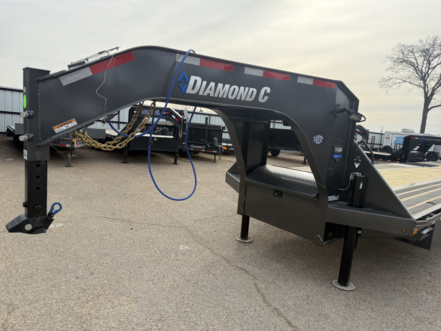 New 2026 Diamond C Trailers FMAX212 35X102 HYD Gooseneck Bodies