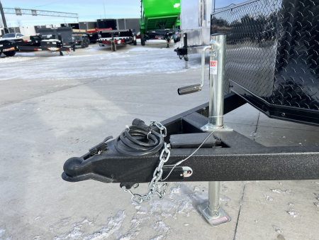 New NEW 2026 Formula 7x14 +V Traverse, 7’ TALL 80.5” Rear door open height BLACKOUT EDITION Rear Ramp Enclosed Cargo Trailer