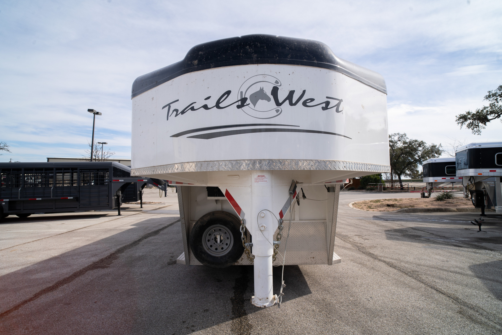 Used 2023 Trails West 6 Horse Gooseneck '23 Horse Trailer