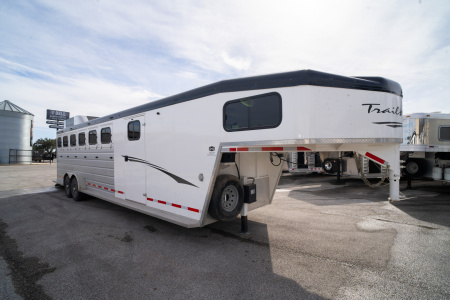 Used 2023 Trails West 6 Horse Gooseneck '23 Horse Trailer