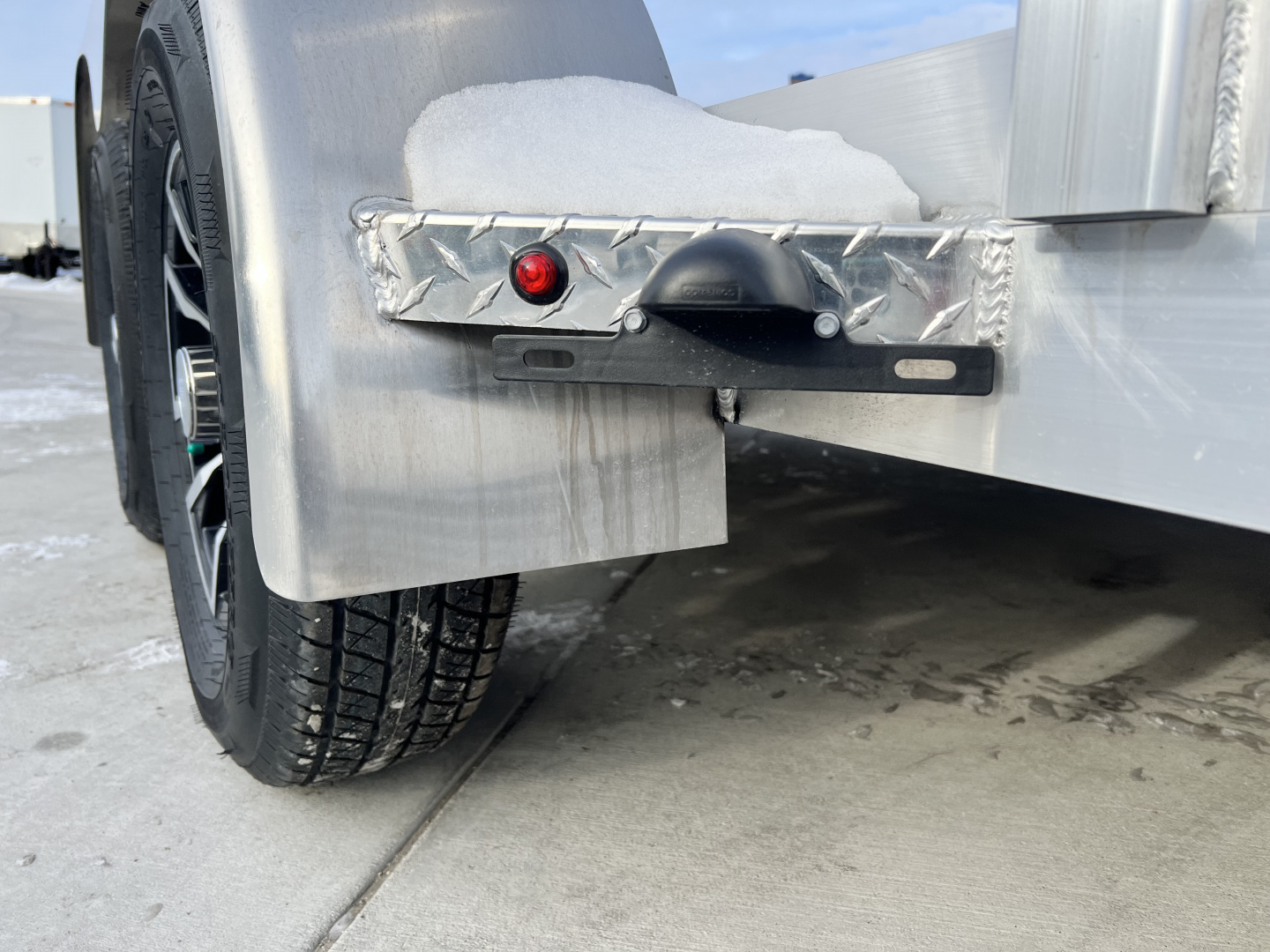 New NEW 2026 H&H 82"x16' Aluminum ATV ramps 2-3500lb axles = 7K Railside Utility bi-fold ramp, Aluminum Wheels