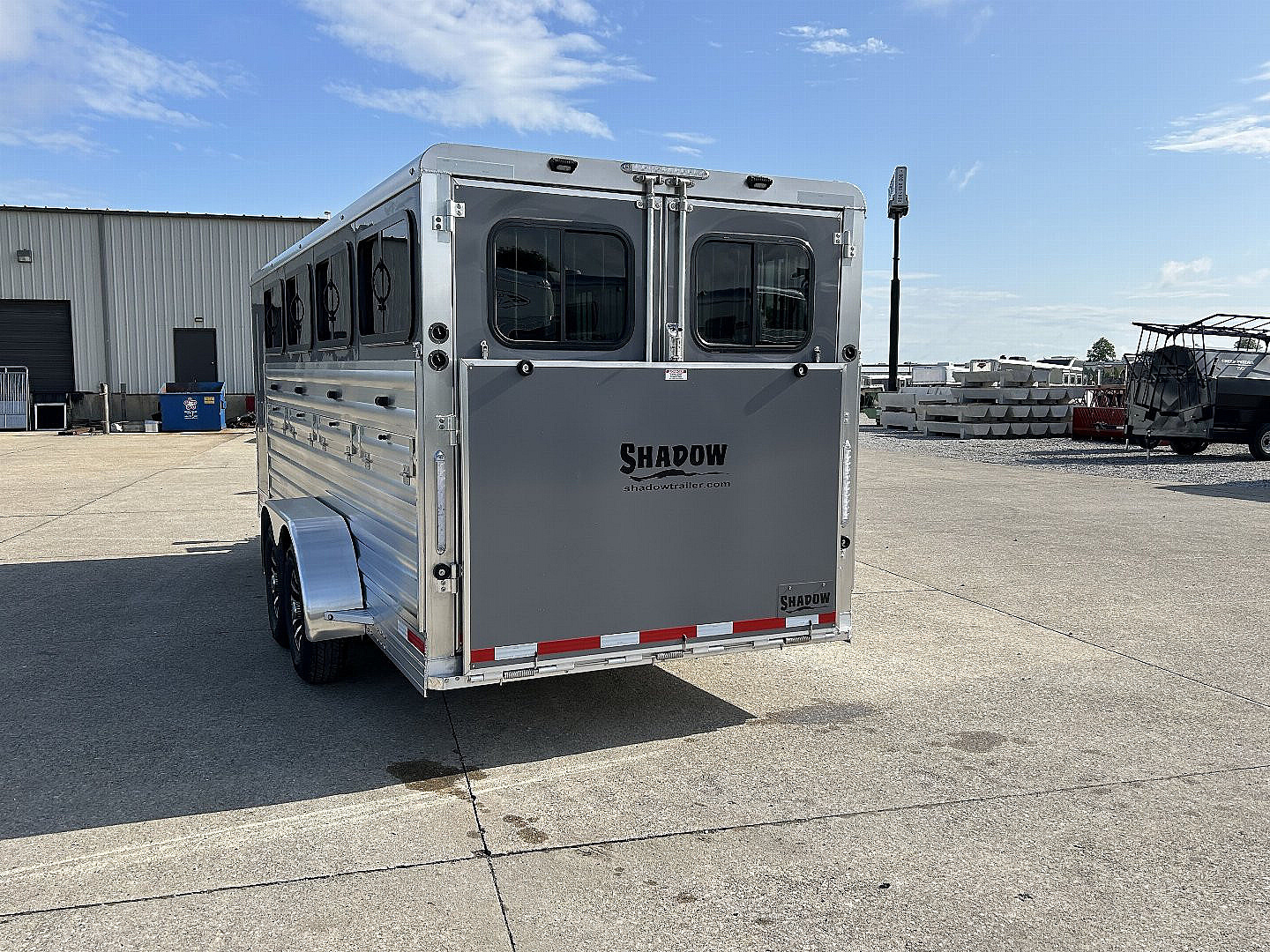 New 2026 Shadow 8 Pen Supreme Stock / Stock Combo Trailer