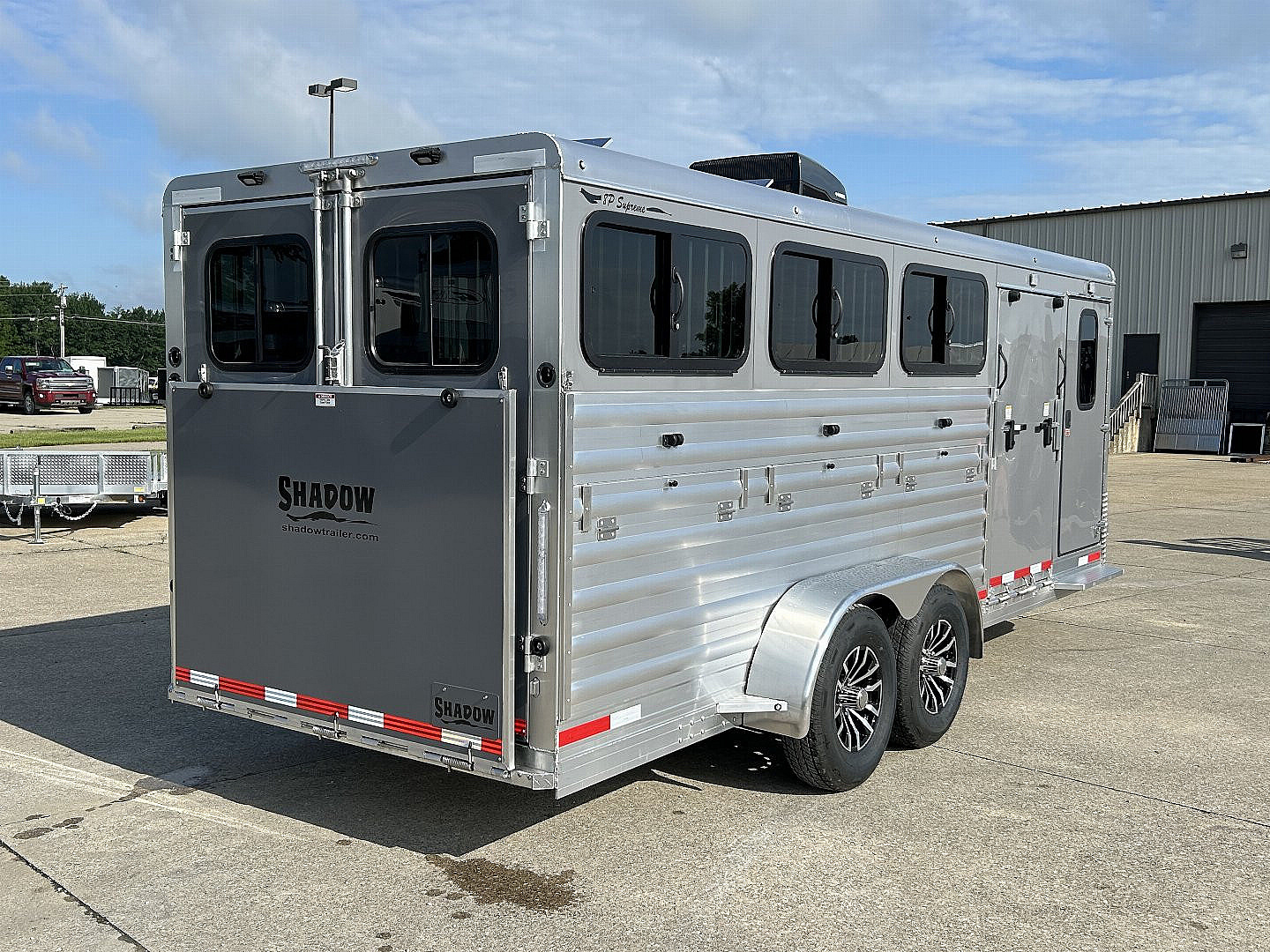 New 2026 Shadow 8 Pen Supreme Stock / Stock Combo Trailer