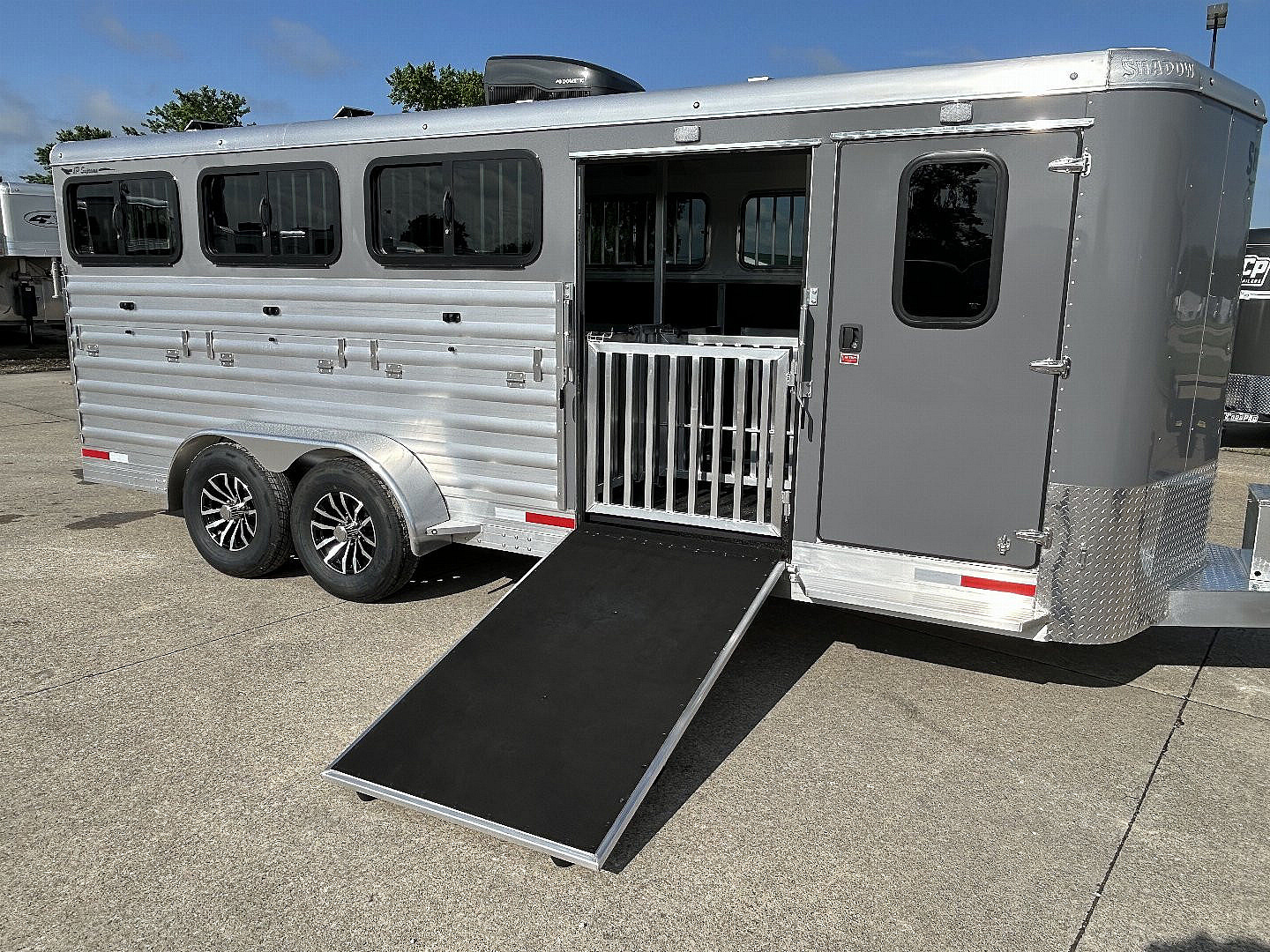 New 2026 Shadow 8 Pen Supreme Stock / Stock Combo Trailer