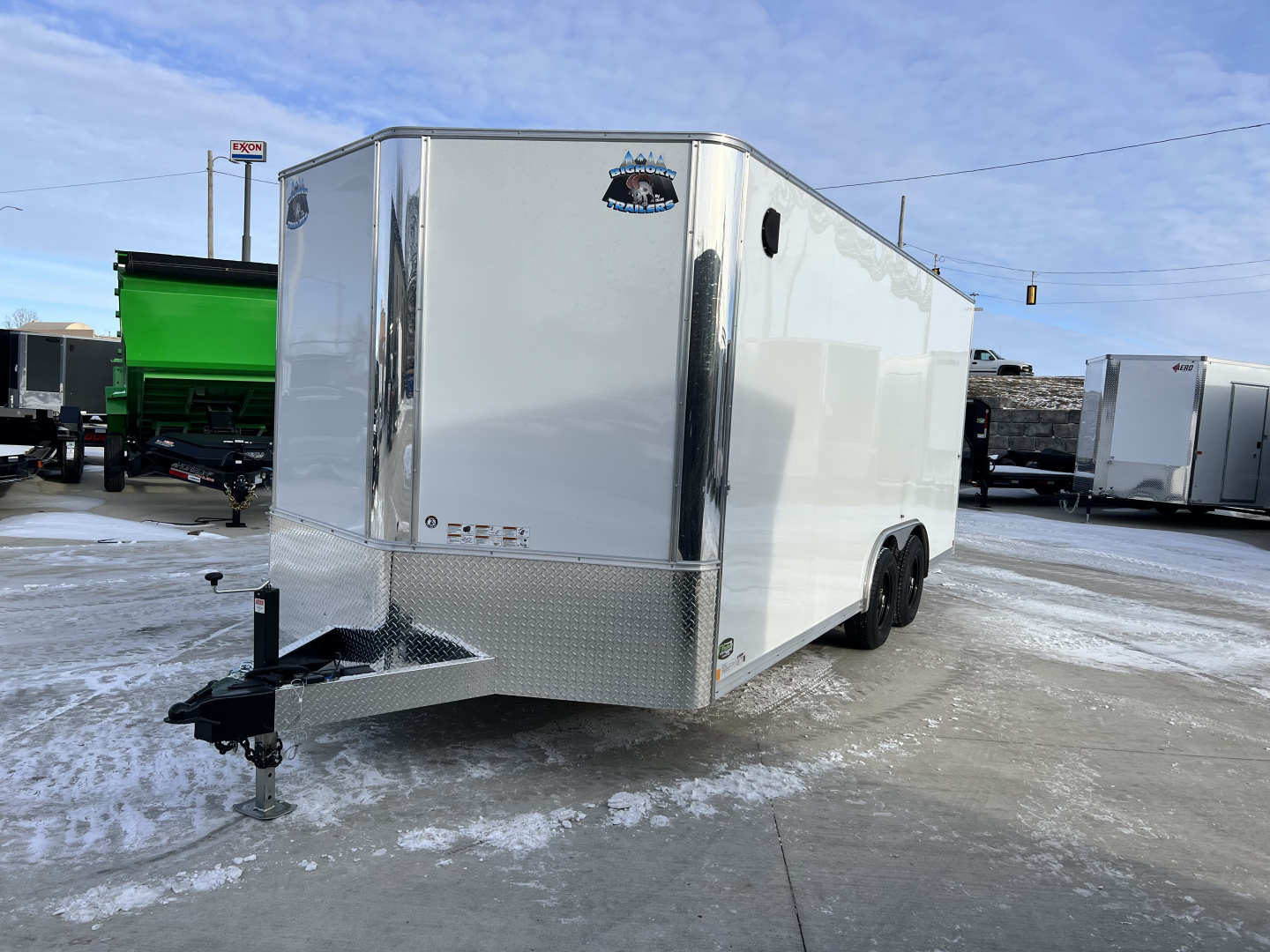 New 2026 R&M Manufacturing 8.5x18 10k Cargo / Enclosed Trailer
