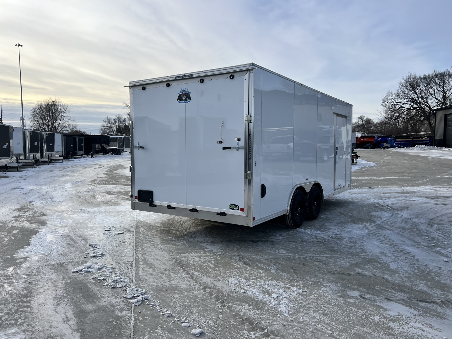 New 2026 R&M Manufacturing 8.5x18 10k Cargo / Enclosed Trailer