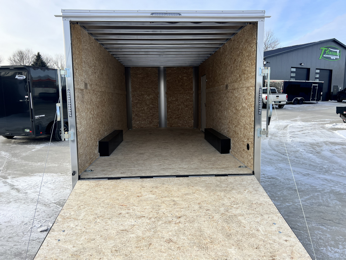 New 2026 R&M Manufacturing 8.5x18 10k Cargo / Enclosed Trailer