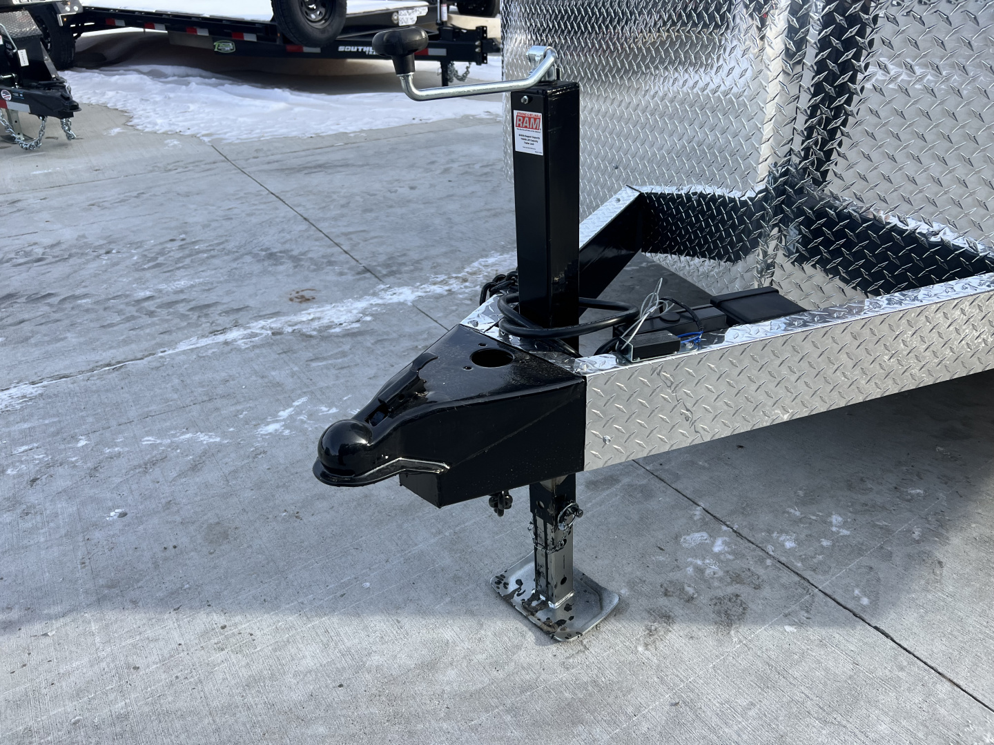 New NEW 2026 Bighorn R&M 8.5x24 +2V SUPERIOR QUALITY 14K Enclosed 7 ft Cargo Trailer Car Hauler