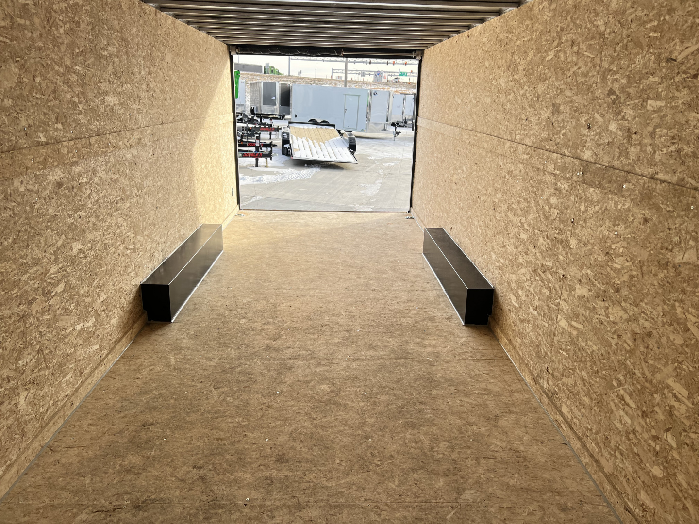 New NEW 2026 Bighorn R&M 8.5x24 +2V SUPERIOR QUALITY 14K Enclosed 7 ft Cargo Trailer Car Hauler