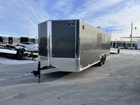 New NEW 2026 Bighorn R&M 8.5x24 +2V SUPERIOR QUALITY 14K Enclosed 7 ft Cargo Trailer Car Hauler