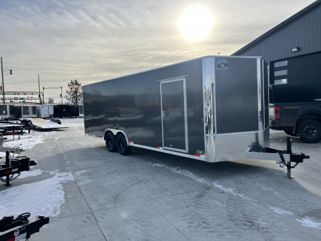 New NEW 2026 Bighorn R&M 8.5x24 +2V SUPERIOR QUALITY 14K Enclosed 7 ft Cargo Trailer Car Hauler