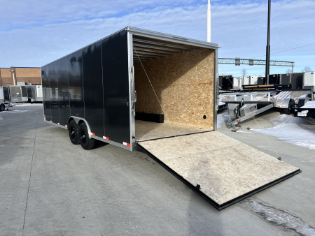 New NEW 2026 Bighorn R&M 8.5x24 +2V SUPERIOR QUALITY 14K Enclosed 7 ft Cargo Trailer Car Hauler