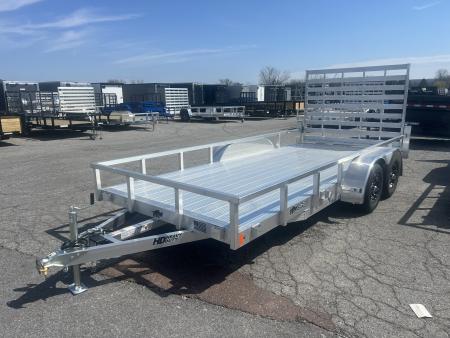 New 2026 Black Rhino LS-A 7X16 7K Aluminum Deck Utility Trailer