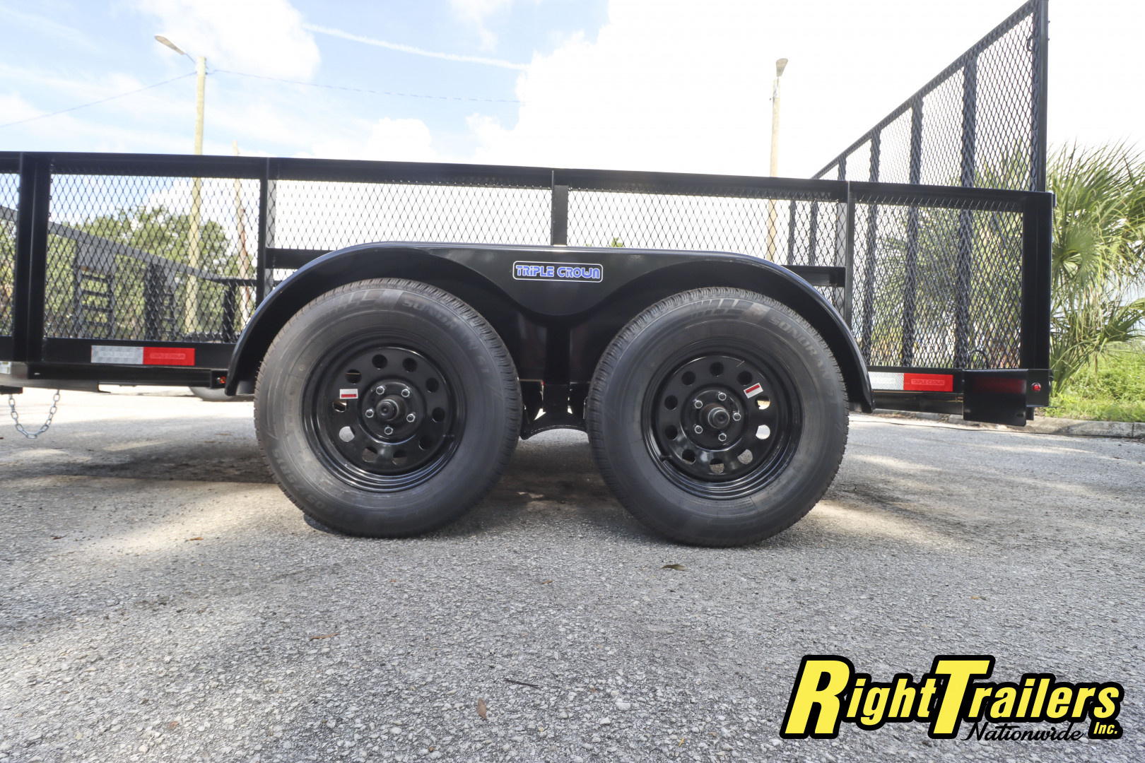 New 2026 6X12 Triple Crown Utility Trailer