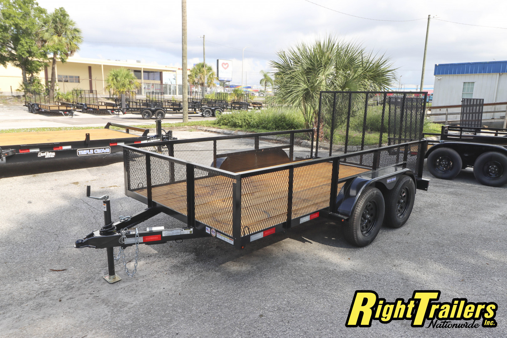 New 2026 6X12 Triple Crown Utility Trailer