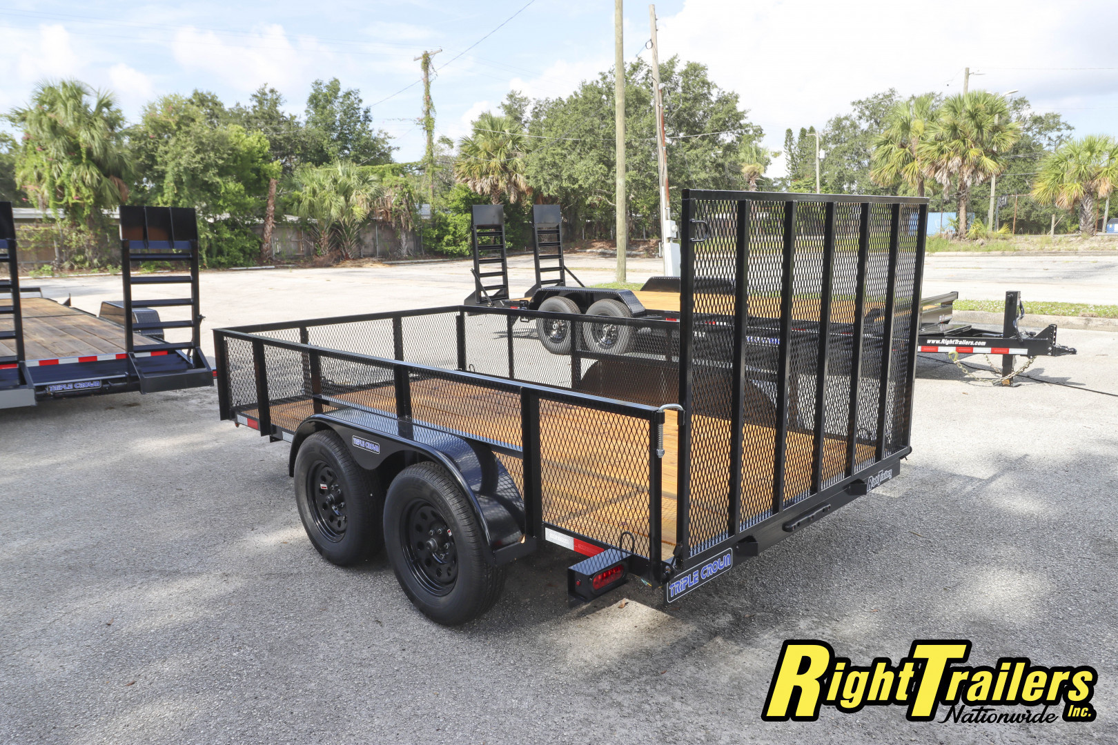 New 2026 6X12 Triple Crown Utility Trailer