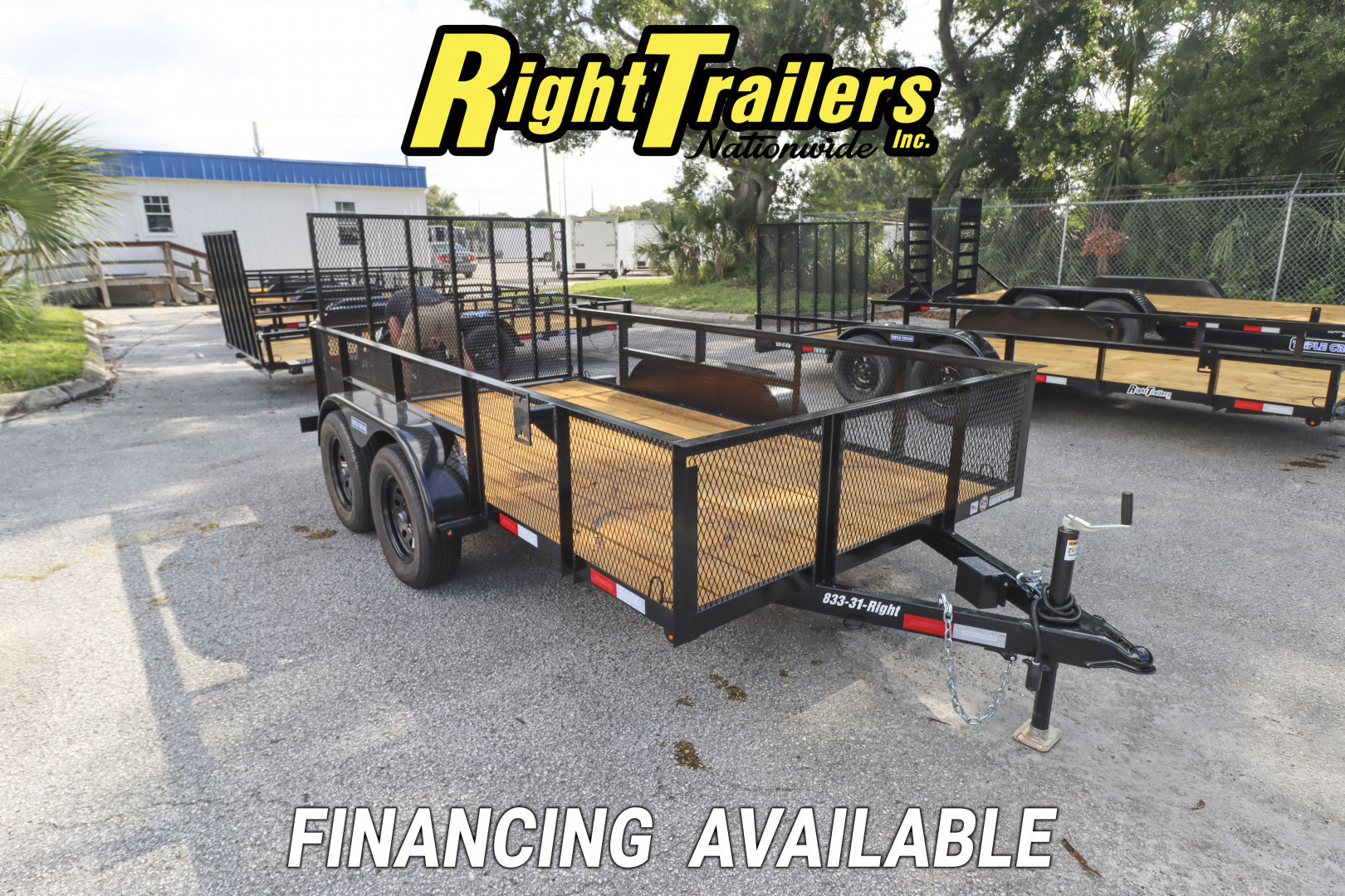 New 2026 6X12 Triple Crown Utility Trailer