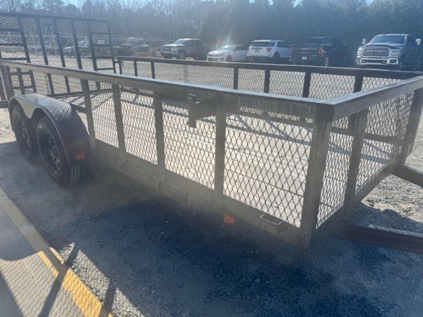 Used 2023 Carry-On CO 6X16GWHS1BRK SQ UTV GATE Utility Trailer