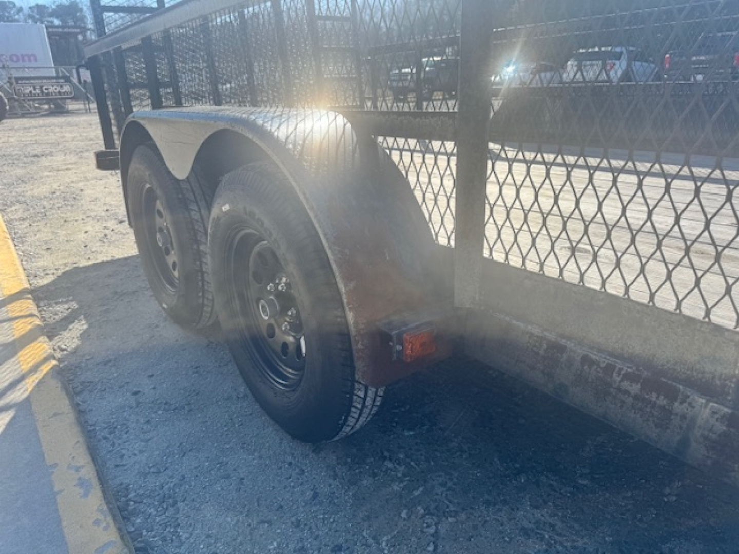 Used 2023 Carry-On CO 6X16GWHS1BRK SQ UTV GATE Utility Trailer