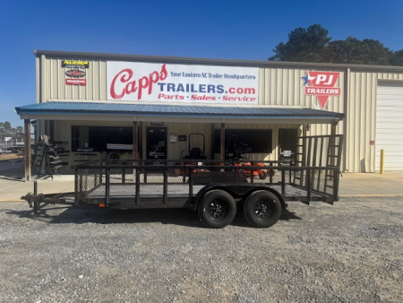 Used 2023 Carry-On CO 6X16GWHS1BRK SQ UTV GATE Utility Trailer