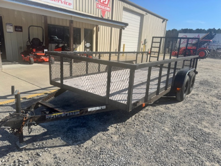 Used 2023 Carry-On CO 6X16GWHS1BRK SQ UTV GATE Utility Trailer