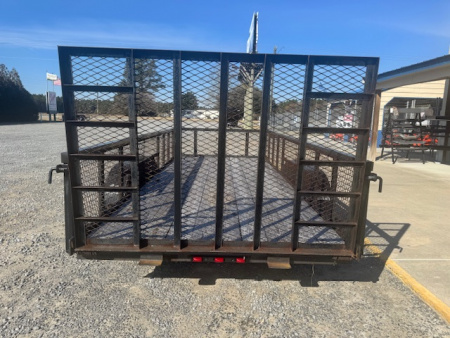 Used 2023 Carry-On CO 6X16GWHS1BRK SQ UTV GATE Utility Trailer