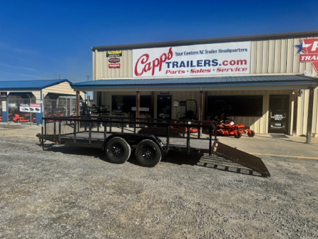 Used 2023 Carry-On CO 6X16GWHS1BRK SQ UTV GATE Utility Trailer