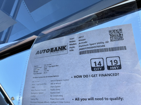 Used 2017 Nissan Armada SUV