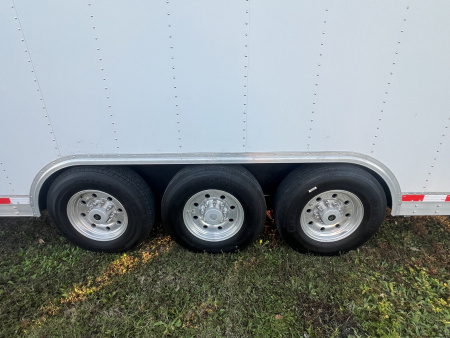 Used 2004 Goldrush 32' Aluminum Stacker Trailer